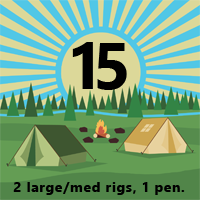 Shared Campsite #15