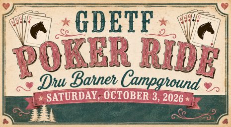 GDETF Poker Ride Saturday October 3, 2026