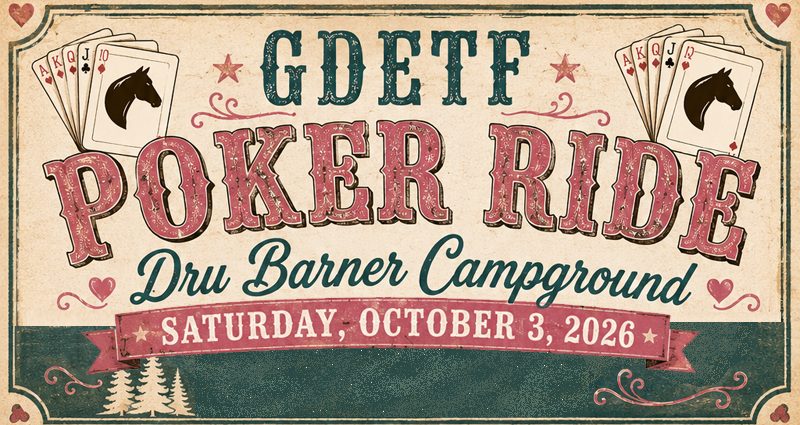 GDETF Poker Ride Saturday October 3, 2026