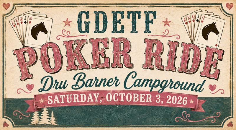 GDETF Poker Ride Saturday October 3, 2026